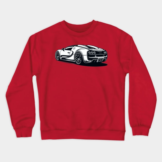 Bugatti Veyron Crewneck Sweatshirt by Vehicles-Art